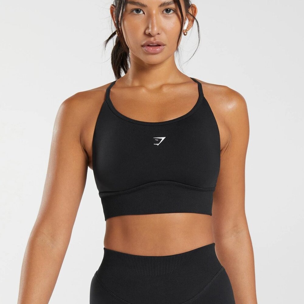 Gymshark Sweat Seamless Longline Sports Bra